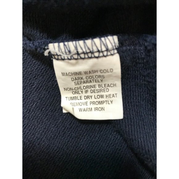 Chap Ralph Lauren Embroidered Navy-White Ring Trim Pullover Vest Men Large - Picture 7 of 11